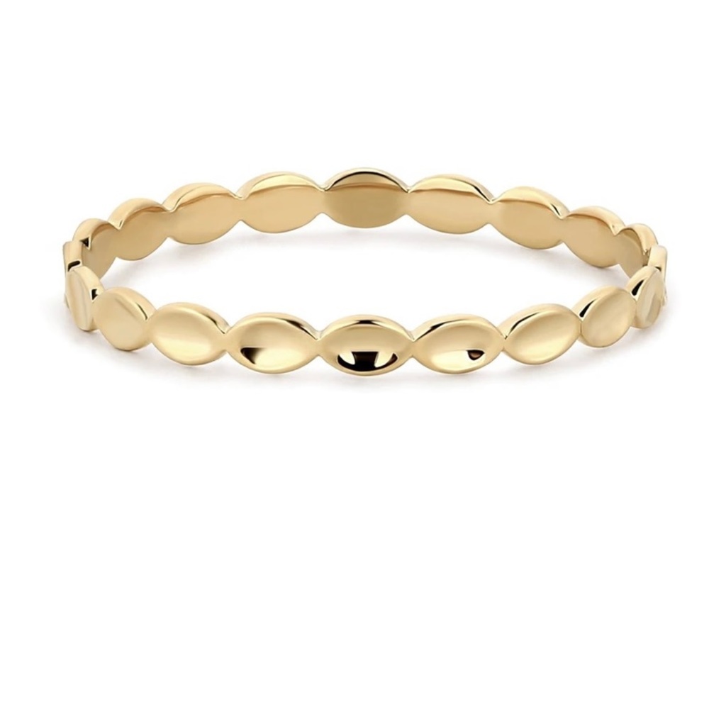 14k YG Stacking Band